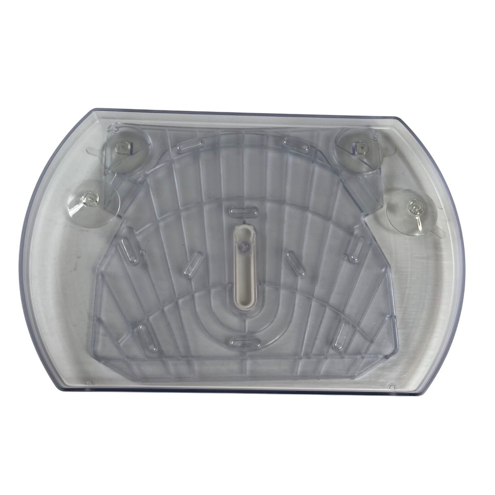 Lazy Susan Refrigerator Turntable Organizer Durable Suction Cups Plastic New